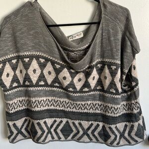 Women’s hollister one size pattern shirt